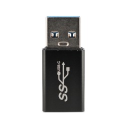Adaptador Mini USB a Tipo C RadioShack Negro