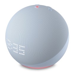 Amazon Echo Dot Alexa con Reloj 5ta Generación / Azul