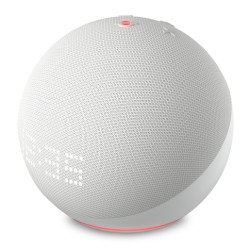 Amazon Echo Dot Alexa con Reloj 5ta Generación / Blanco