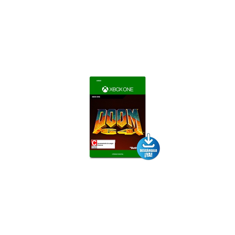 Doom 64 / Juego digital / Xbox One / Descargable