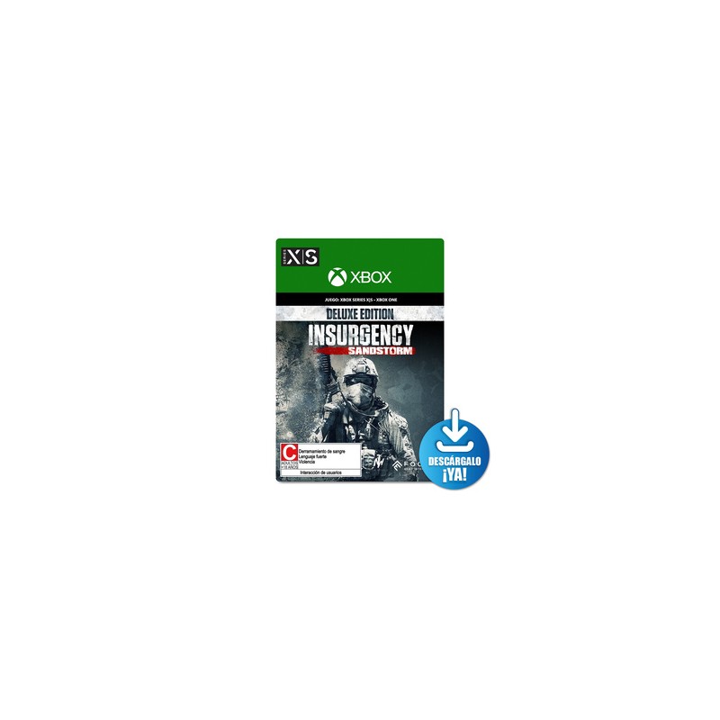 Insurgency Sandstorm Deluxe Edition / Juego digital / Xbox One / Xbox Series X·S / Descargable