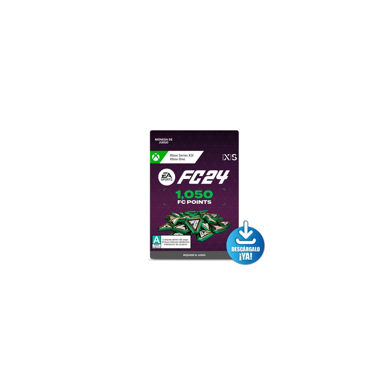 FC 24 Ultimate Team EA Sports 1050 Points Xbox One/Series X·S Descargable