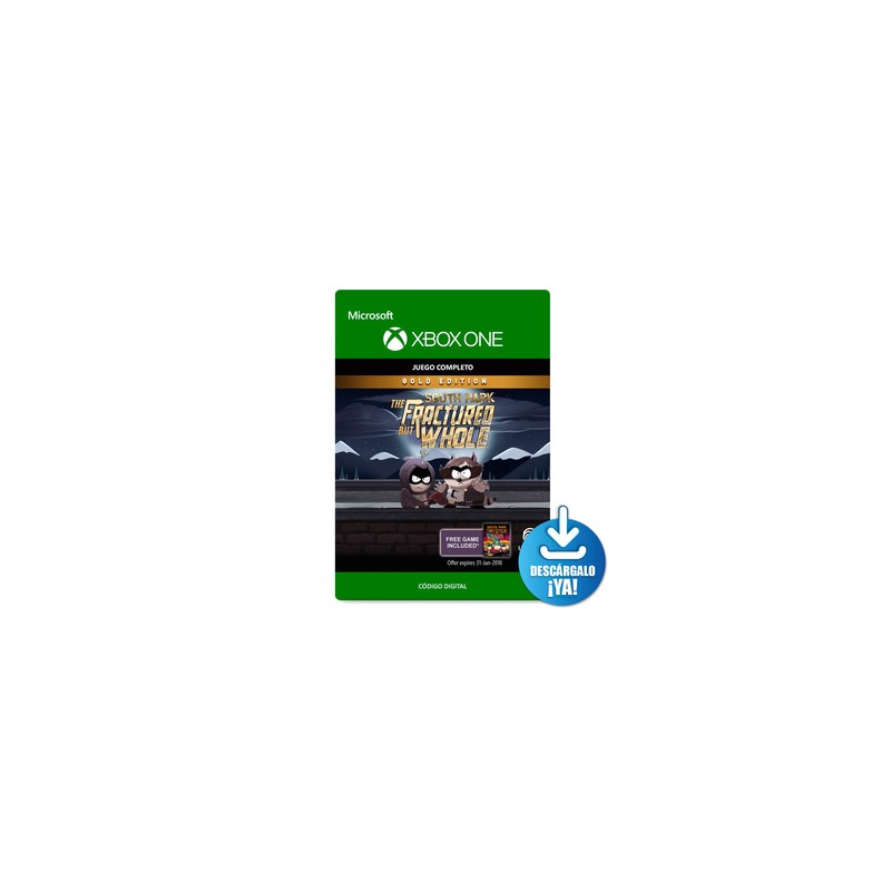 South Park The Fractured but Whole Gold Edition / Juego digital / Xbox One / Descargable