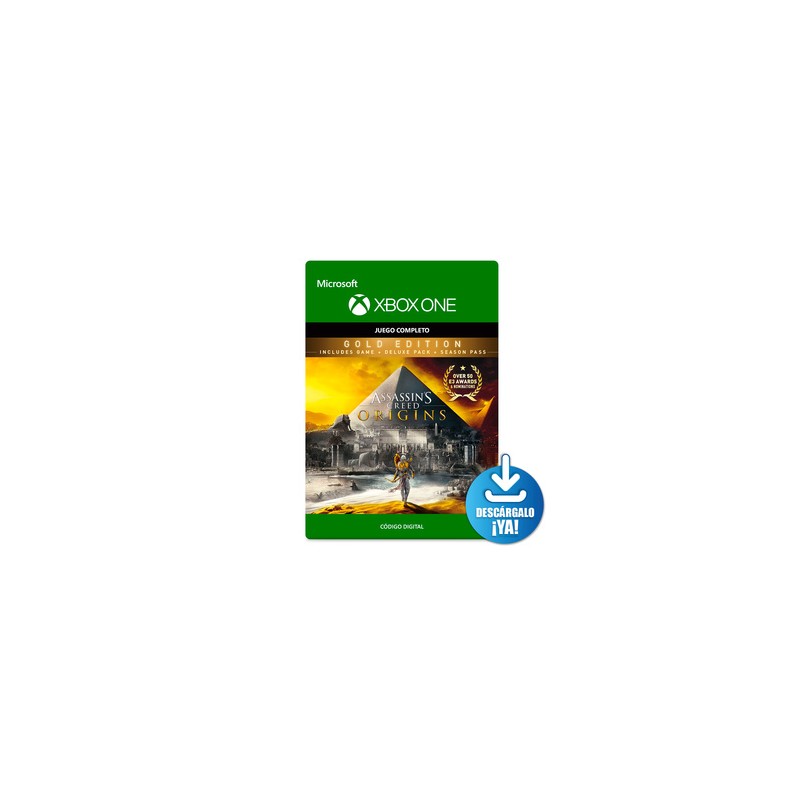 Assassins Creed Origins Gold Edition / Juego digital / Xbox One / Descargable