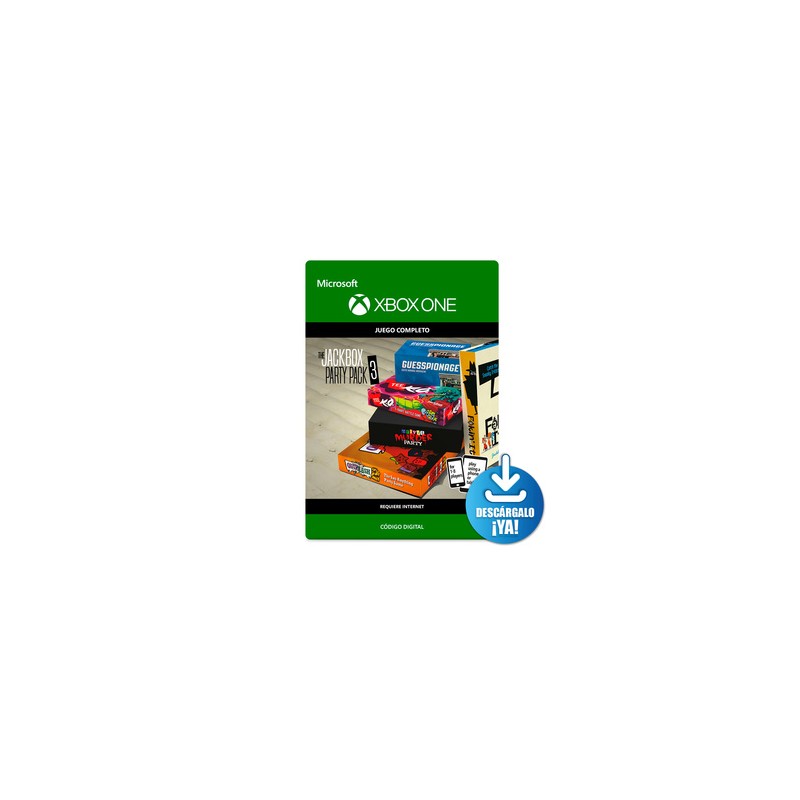 The Jackbox Party Pack 3 / Juego completo descargable / Xbox One