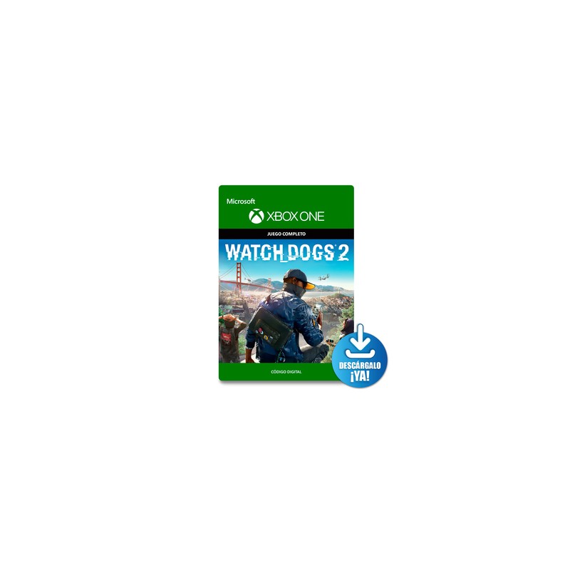 Watch Dogs 2 / Juego digital / Xbox One / Descargable