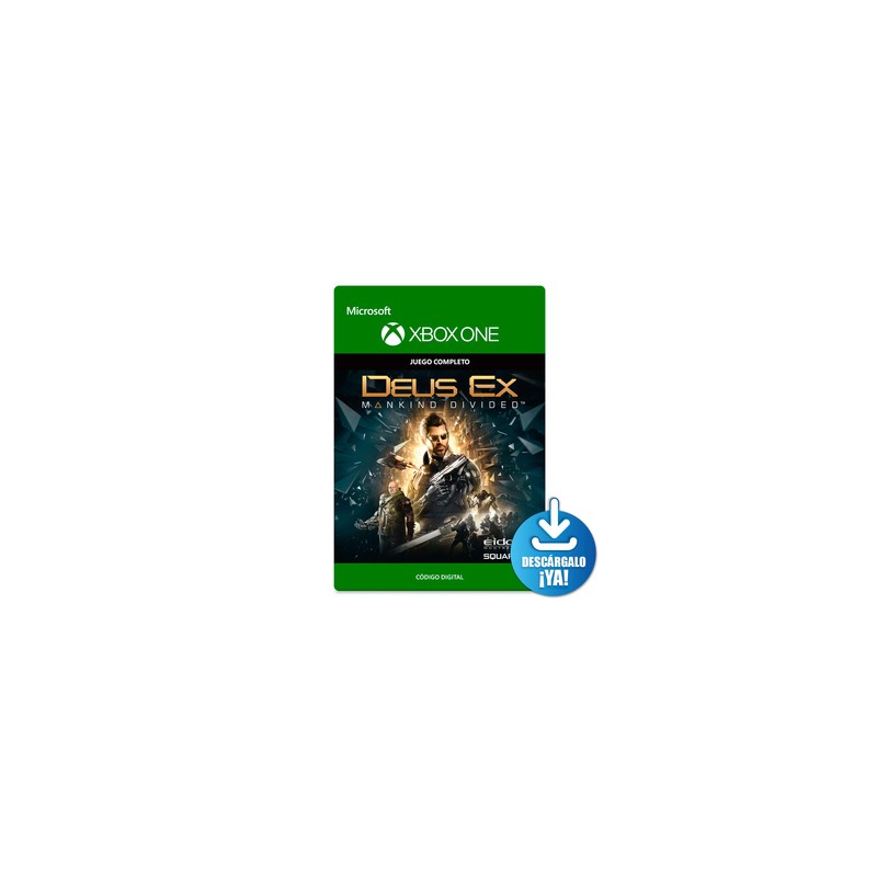 Deus Ex Mankind Divided / Juego digital / Xbox One / Descargable