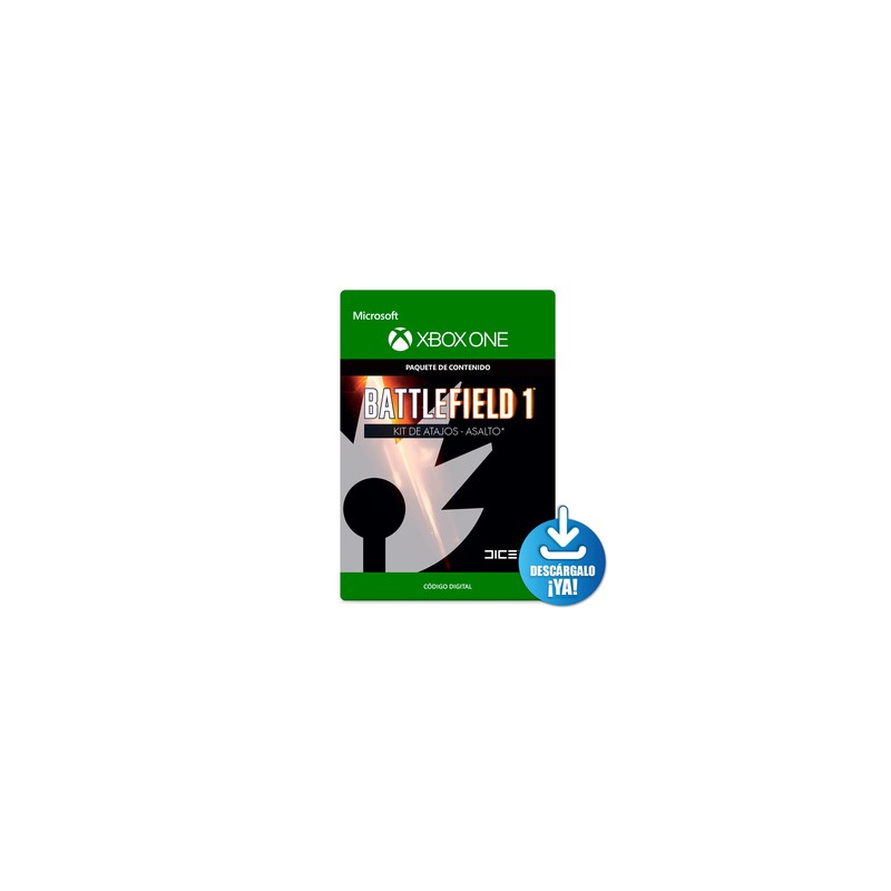 Battlefield 1 Kit de Atajos Paquete de Asalto / Paquete de contenido digital / Xbox One / Descargable
