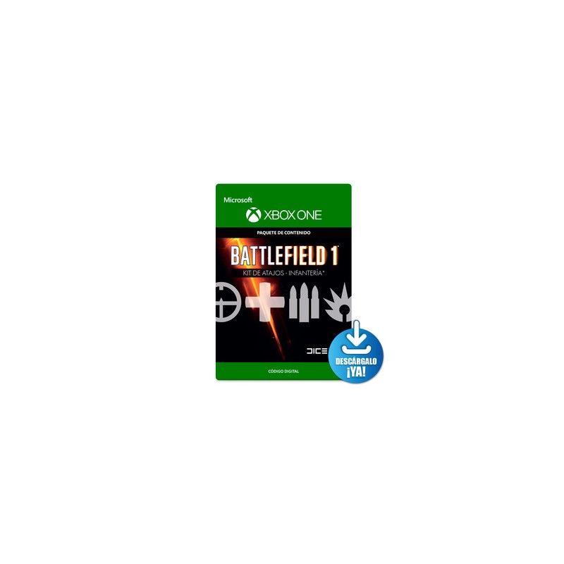 Battlefield 1 Kit de Atajos Paquete de Infantería / Paquete de contenido descargable / Xbox One