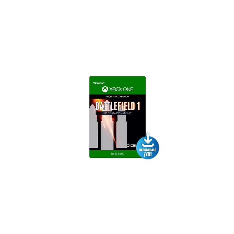 Battlefield 1 Kit de Atajos Paquete de Apoyo / Paquete de contenido digital / Xbox One / Descargable