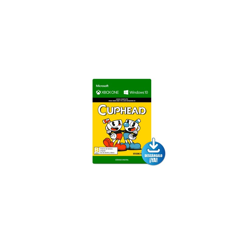 Cuphead / Juego digital / Xbox One / Windows / Descargable