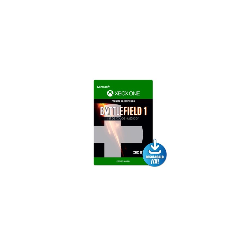 Battlefield 1 Kit de Atajos Paquete Médico / Paquete de contenido digital / Xbox One / Descargable