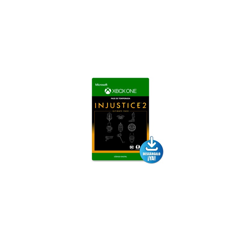 Injustice 2 Ultimate Pack Pase de Temporada Digital Xbox One Descargable