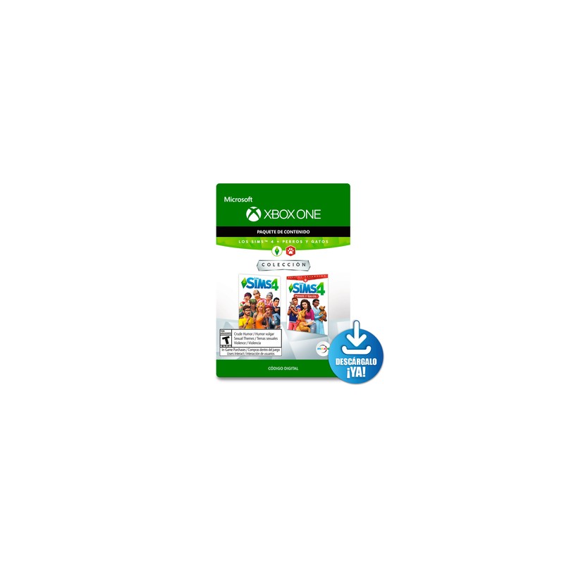 The Sims 4 Colección Perros y Gatos /  Paquete de contenido digital / Xbox One / Descargable