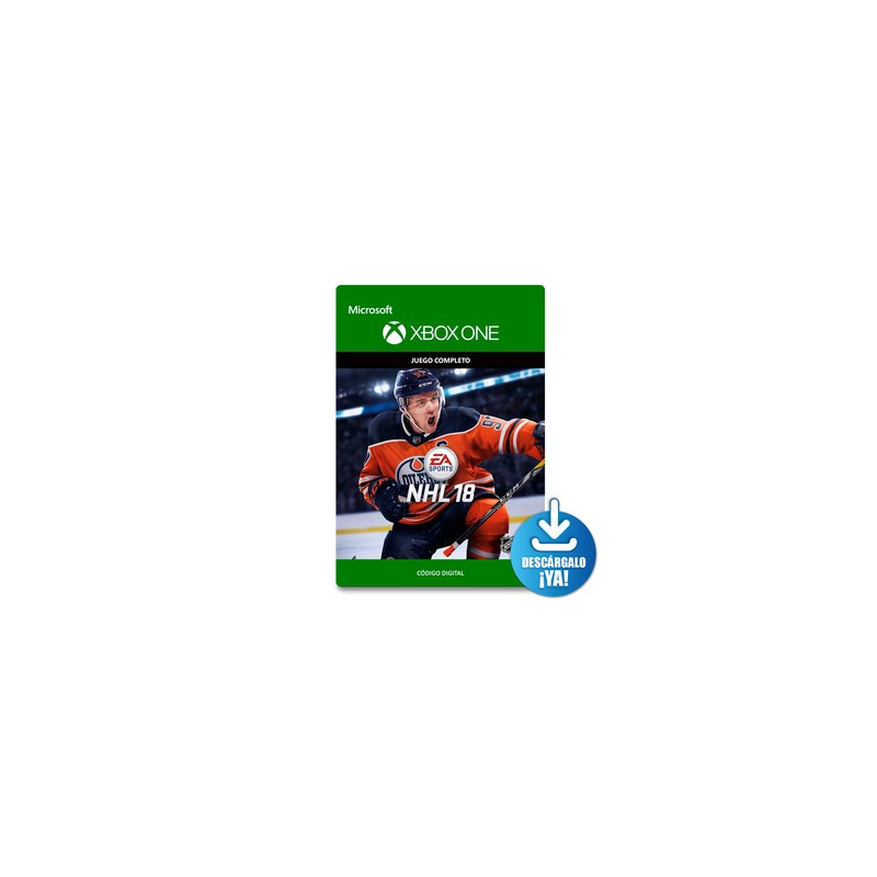 NHL 18 EA Sports / Juego digital / Xbox One / Descargable