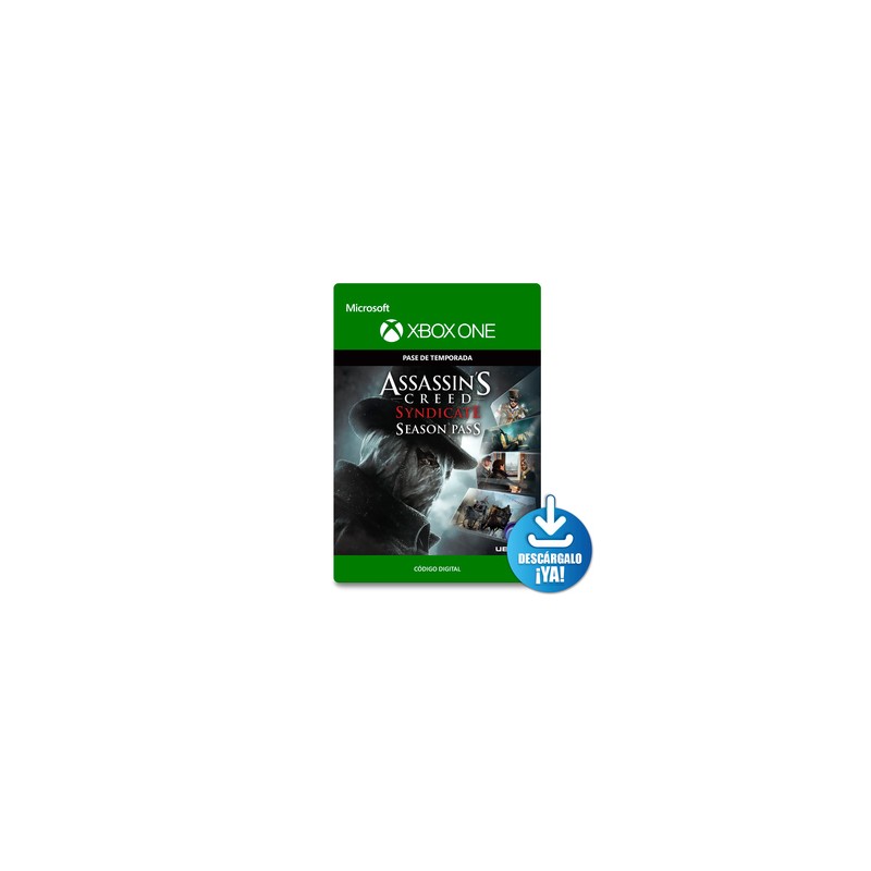 Assassins Creed Syndicate Season Pass / Pase de temporada digital / Xbox One / Descargable