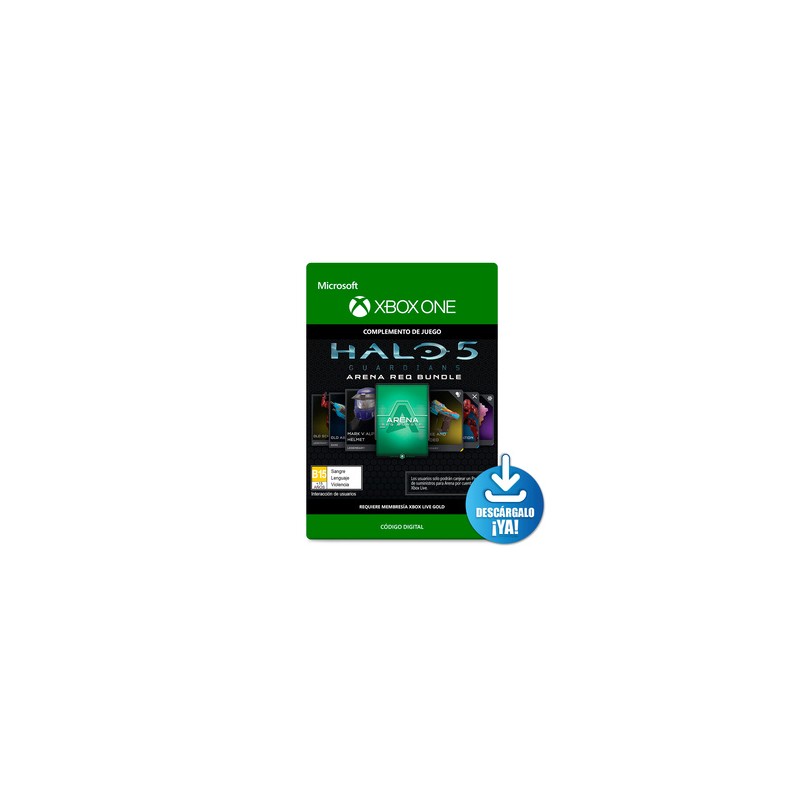 Halo 5 Guardians Arena REQ Bundle / Complemento de juego digital / Xbox One / Descargable