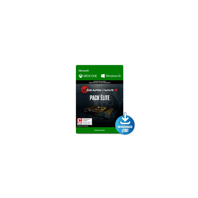 Gears of War 4 Pack Élite / Contenido de juego digital / Xbox One / Windows / Descargable