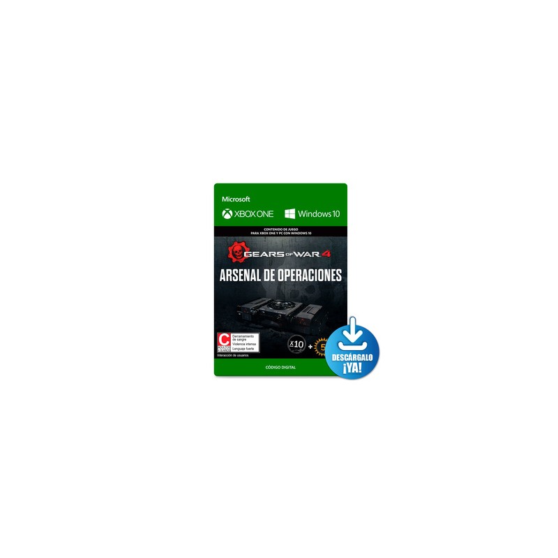 Gears of War 4 Arsenal de Operaciones Xbox One Descargable