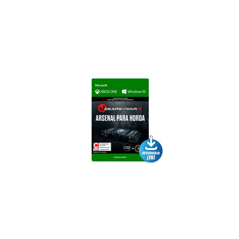 Gears of War 4 Arsenal para Horda Xbox One Descargable