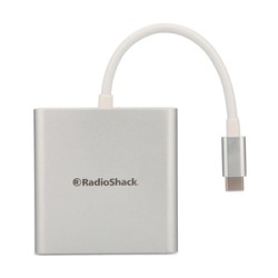 Adaptador 3 en 1 Radio Shack Tipo C 10 cm