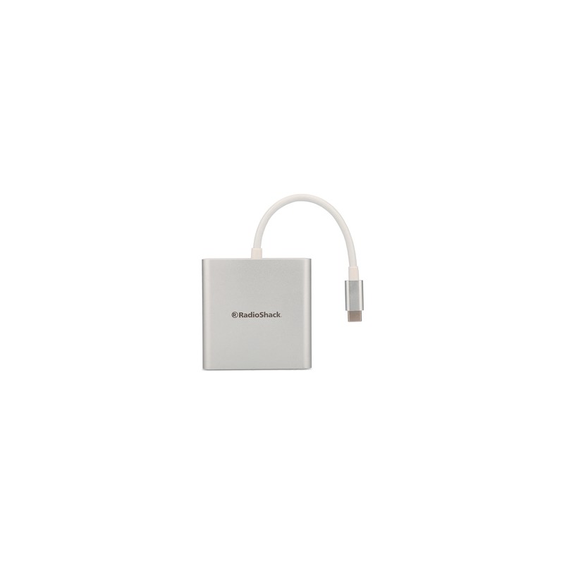 Adaptador 3 en 1 Radio Shack Tipo C 10 cm