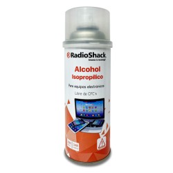 Alcohol Isopropílico en Aerosol RadioShack 340 ml