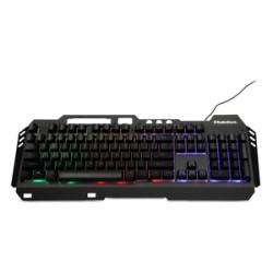 Teclado Gamer Radio Shack Luces LED Multicolor