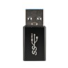 Adaptador Mini USB a Tipo C RadioShack Negro