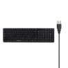 Teclado Alámbrico Compacto RadioShack Negro