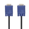 Cable VGA RadioShack Macho a Macho Negro con Azul 1 pieza