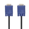 Cable VGA RadioShack Macho a Macho Negro con Azul 1 pieza