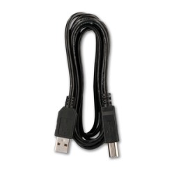 Cable USB A a USB B RadioShack / 1.82m / Plástico / Negro