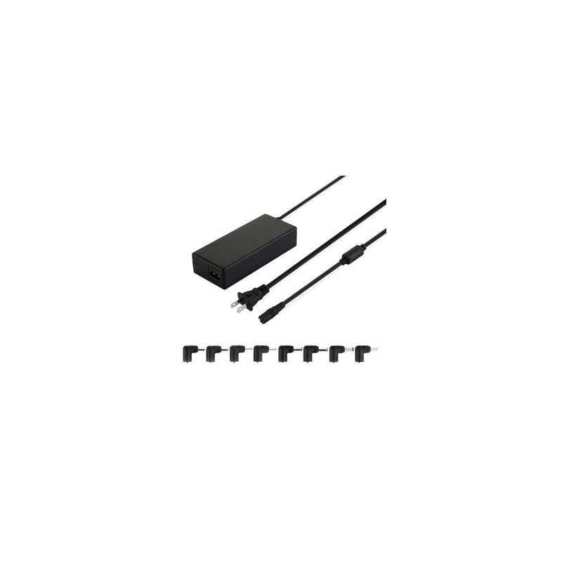Cargador Universal para Laptop RadioShack / 2 Puertos USB / 60 W / Negro