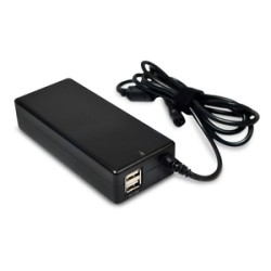 Cargador Universal para Laptop RadioShack / Negro / 90 W / 2 USB