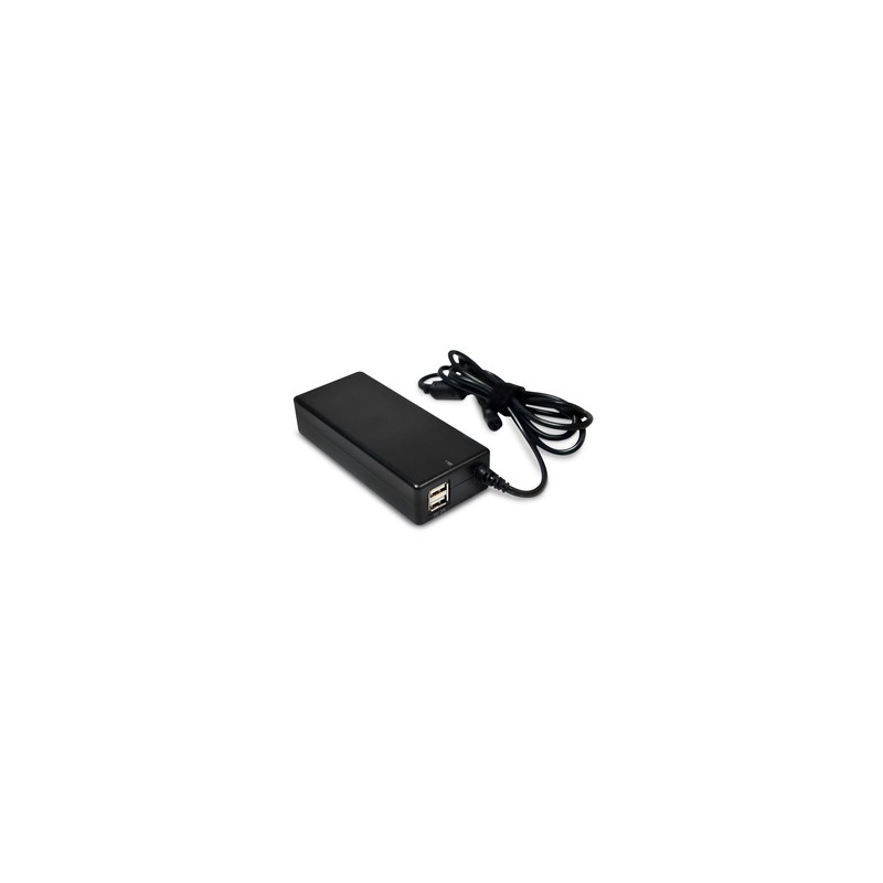Cargador Universal para Laptop RadioShack / Negro / 90 W / 2 USB