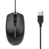 Mouse Alámbrico RadioShack 4 Botones Negro