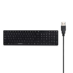 Teclado Alámbrico Compacto RadioShack Negro