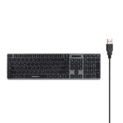 Teclado Alámbrico RadioShack USB Plata